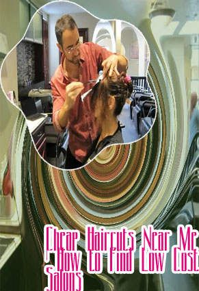Cheap hair salons near me color