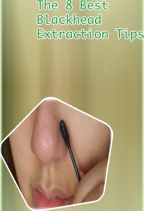 Esthetician blackhead removal