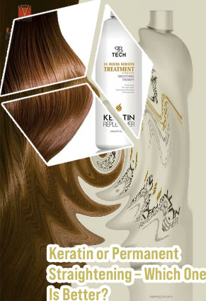 Keratin permanent hair straightening price