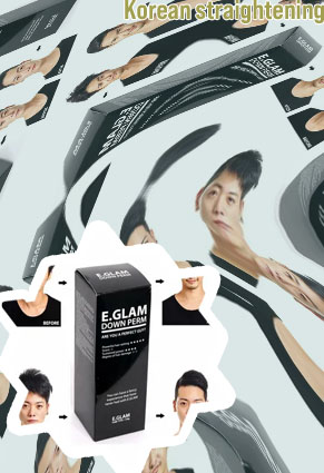 Korean magic straight perm near me