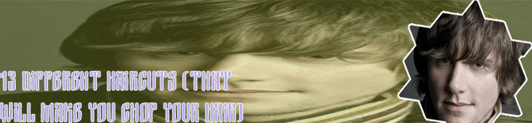 Long hair layer cut men