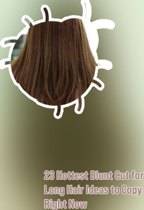 Long straight hair no layers