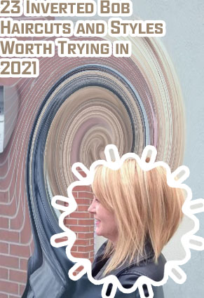 Slightly inverted bob