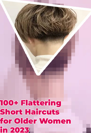 Tapered back haircut female