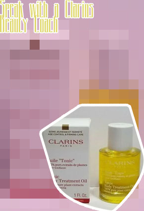 Tonic treatment oil clarins