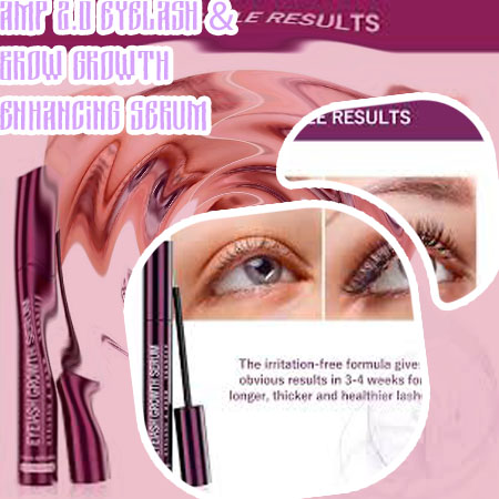 Brow and eyelash growth serum